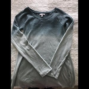 Blue ombré sweater